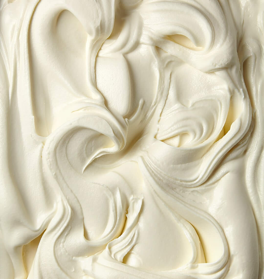 Consistenza del gelato allo yogurt 0% di grassi